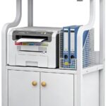 Multifunctional Printer Stand With Storage Cabinet